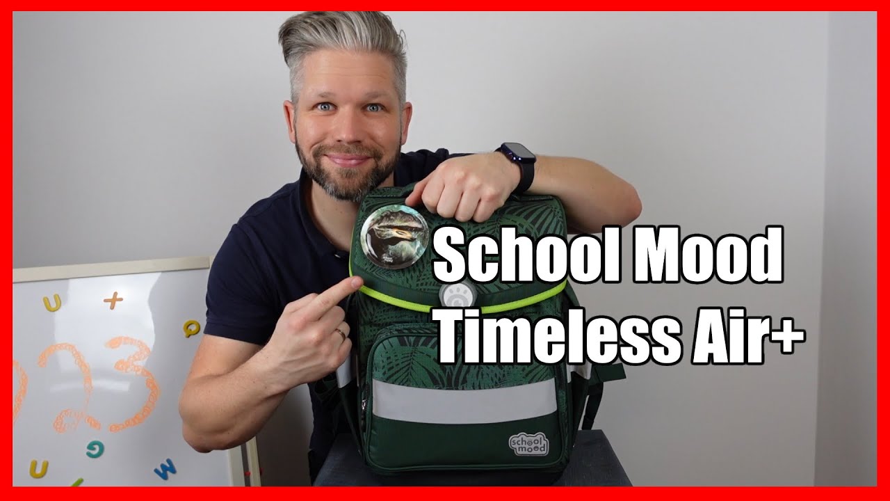 School Mood Timeless Air+ Schulranzen erklärt und eingestellt! Einschulung 2023 | Papas Vlog