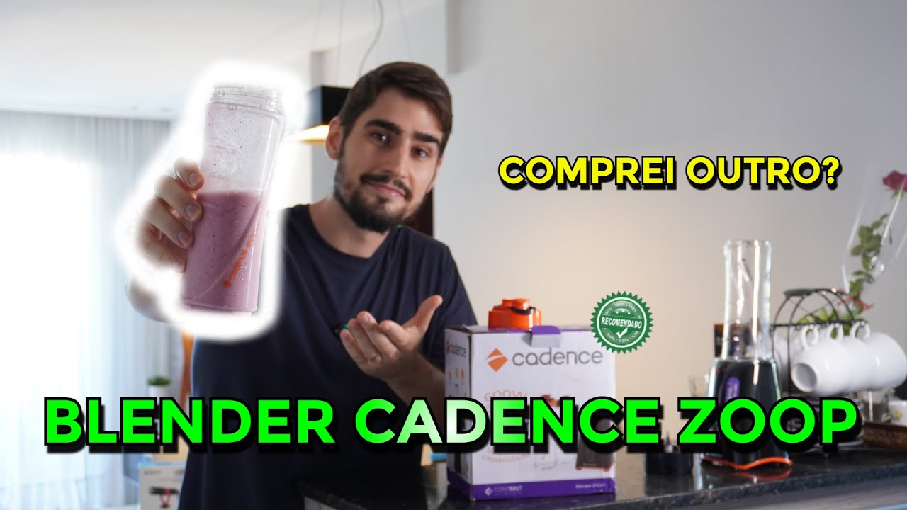 Blender Cadence ZOOP - Vale a pena? #blender #cadence #zoop