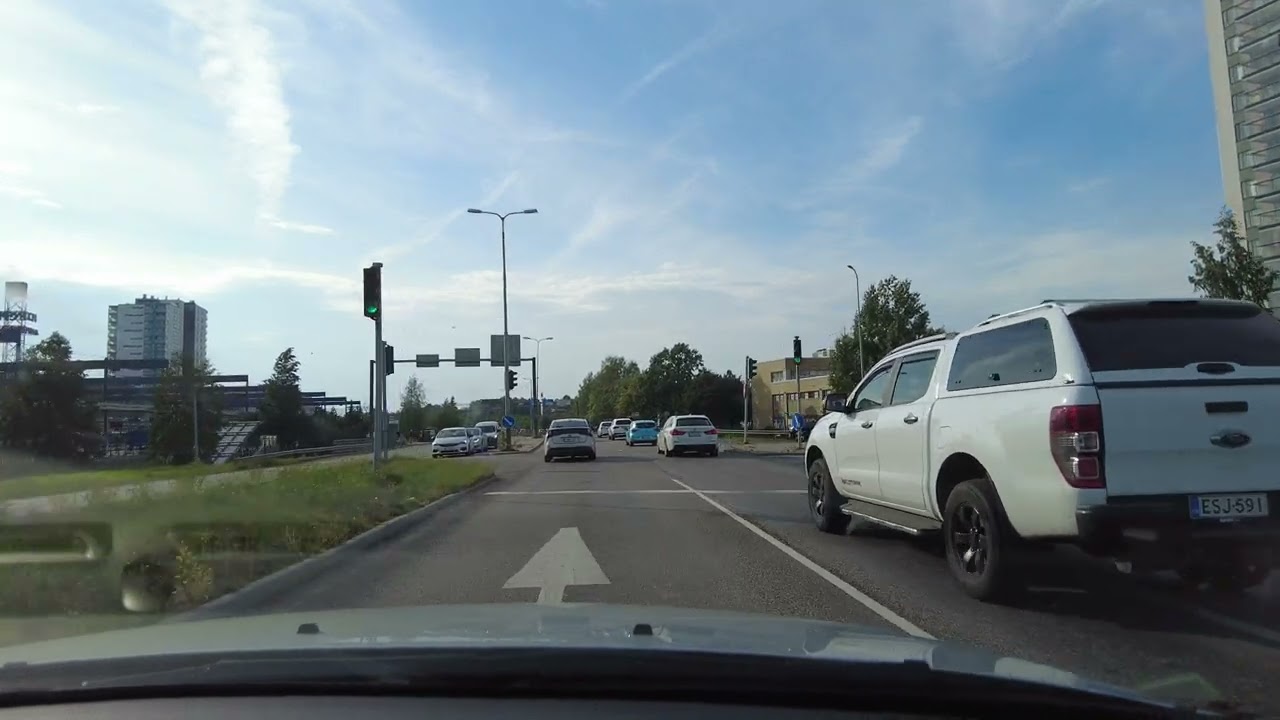 RSP Road Trip Finland Helsinki Saukkola Regional road 110, 4K UHD