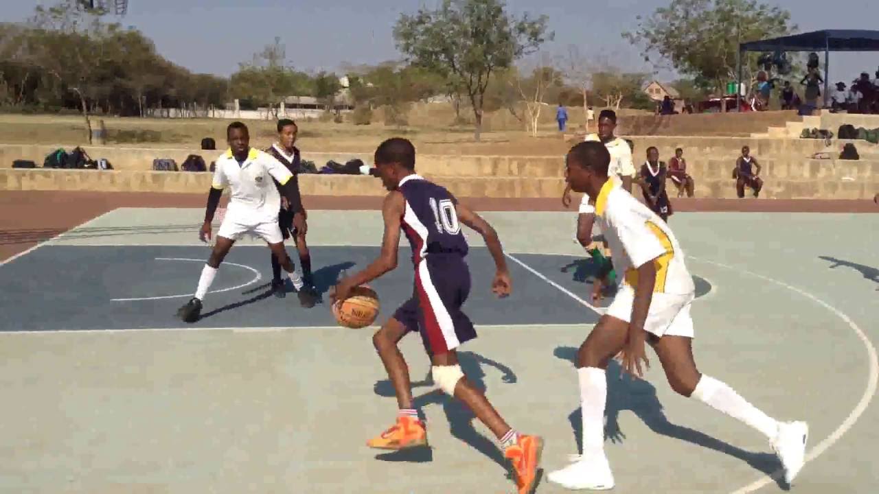 Don't flatten the ref boys! CBC v Petra U15A Basketball
