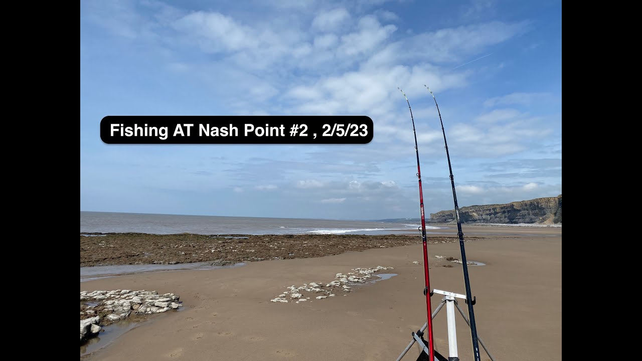 Fishing AT Nash Point, South Wales - I fish the beach this time catching conger, pout and dogfish