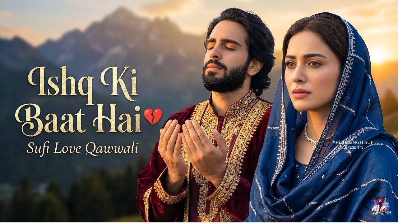 Ishq Ki Baat Hai 💔 | Heart Touching Sufi Romantic Song 2025 | Sad Qawwali | Official Music