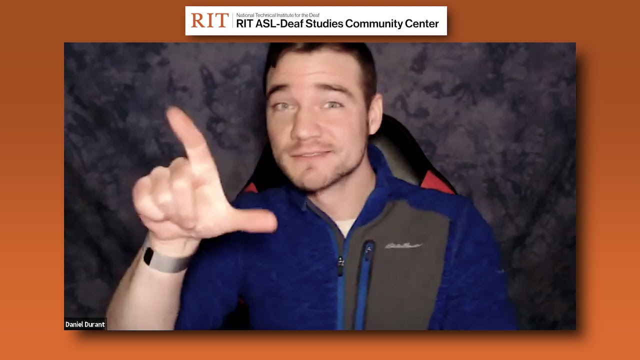 ASL Virtual Lecture Series: Daniel Durant