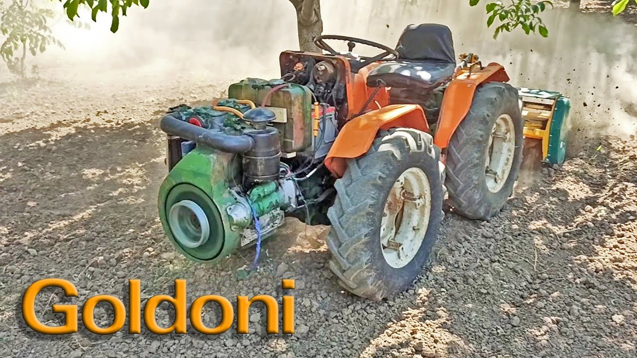 Goldoni universal 4x4 mini traktörler