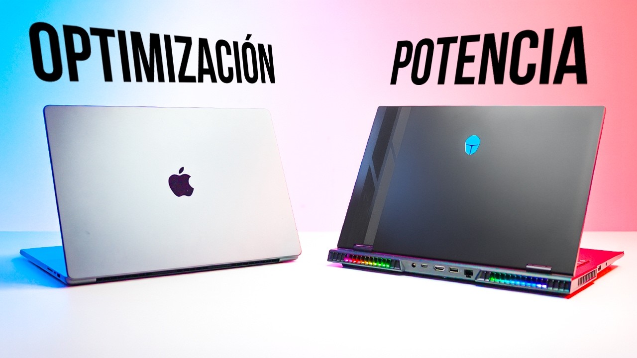 MACBOOK PRO vs LAPTOP GAMER i9 ¿CUÁL GANA?