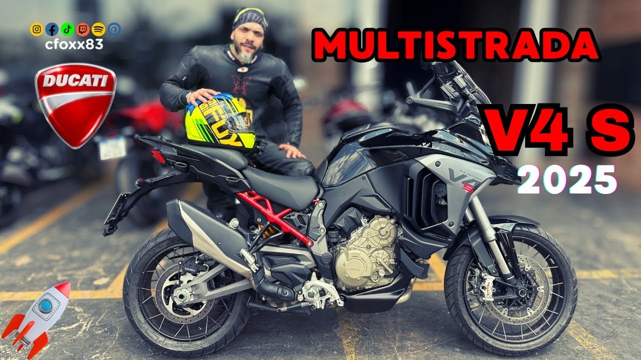 Ducati Multistrada V4 S 2025 - Test ride de um foguete em duas rodas