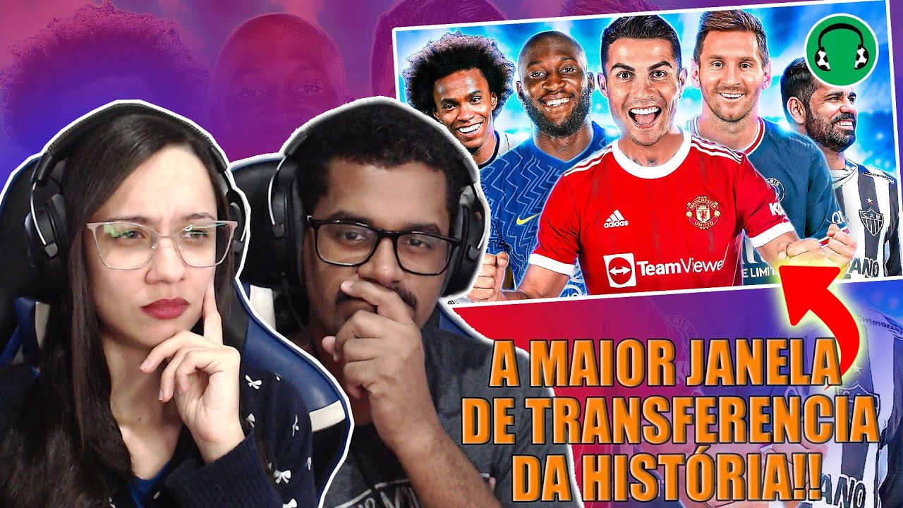 A MAIOR JANELA DE TRANSFERÊNCIAS DA HISTÓRIA | Paródia Can't Hold Us - Macklemore - REACT EM CASAL