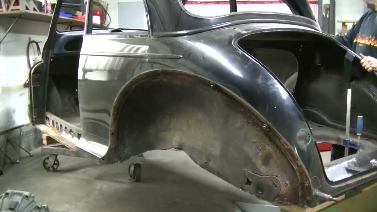 Rebuilding lower floor channels on 66 Morris Minor - Part 2