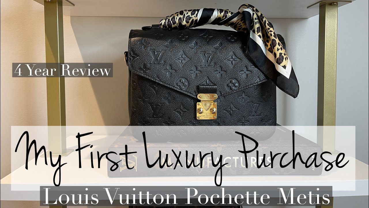 MY FIRST LUXURY PURCHASE | POCHETTE MÉTIS 4 YEAR REVIEW | WHATS IN MY BAG