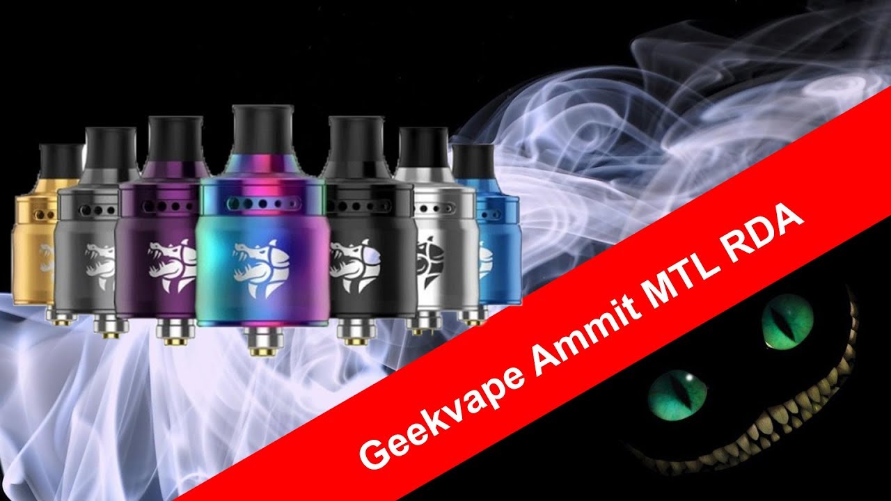 Geekvape Ammit MTL RDA обзор. Универсальный  МТЛ