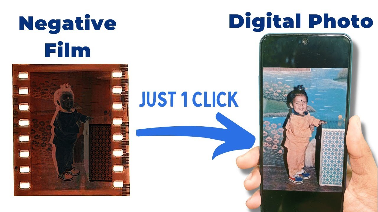 Develop Negative Film at HOME with MOBILE