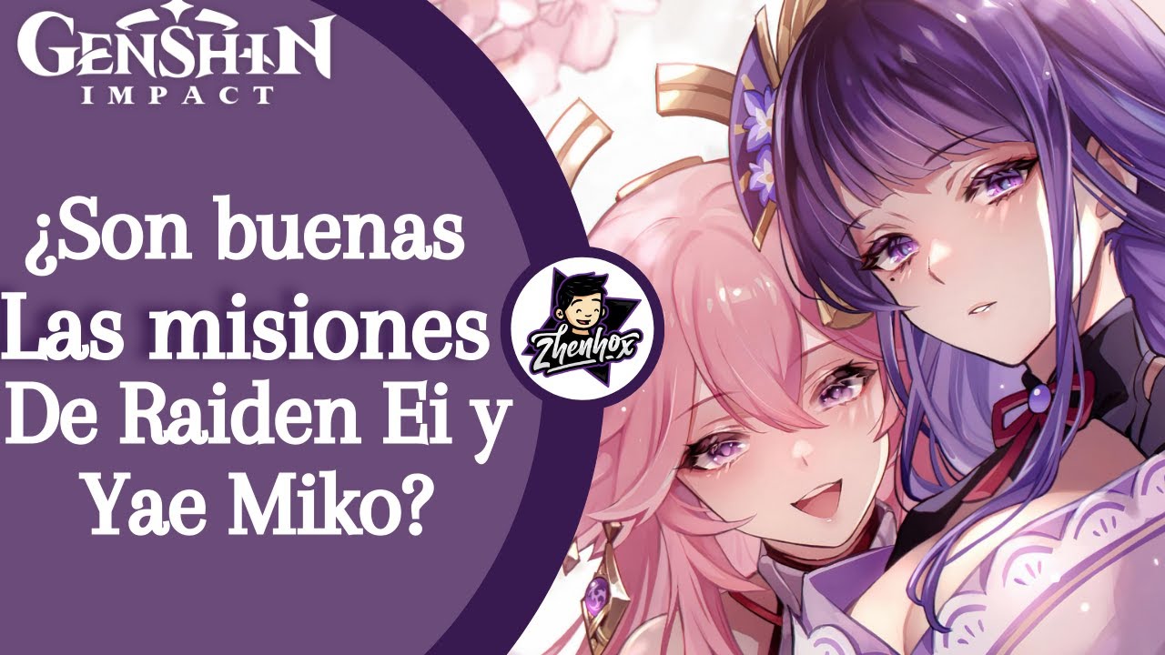 🤩HABLEMOS sobre las MISIONES LEGENDARIAS de la Shogun y Yae // Genshin impact
