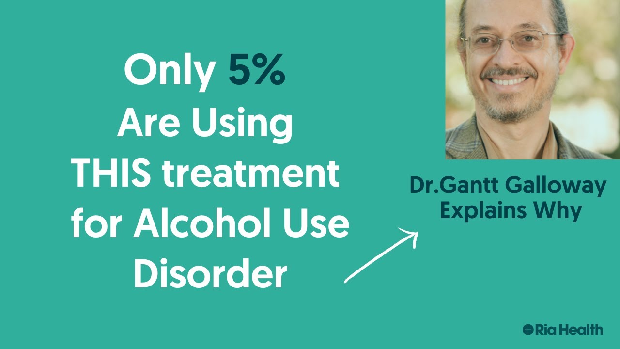 Only 5% Use THIS Treatment for Alcohol Use Disorder
