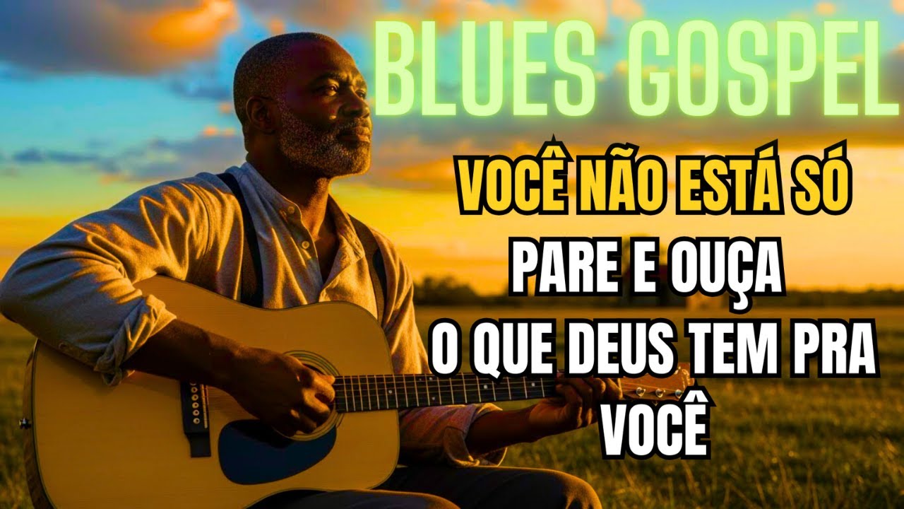 Enquanto Trabalha Lembre | Deus Não Se Afastou | Blues Gospel para Paz e Conexão com Espírito Santo