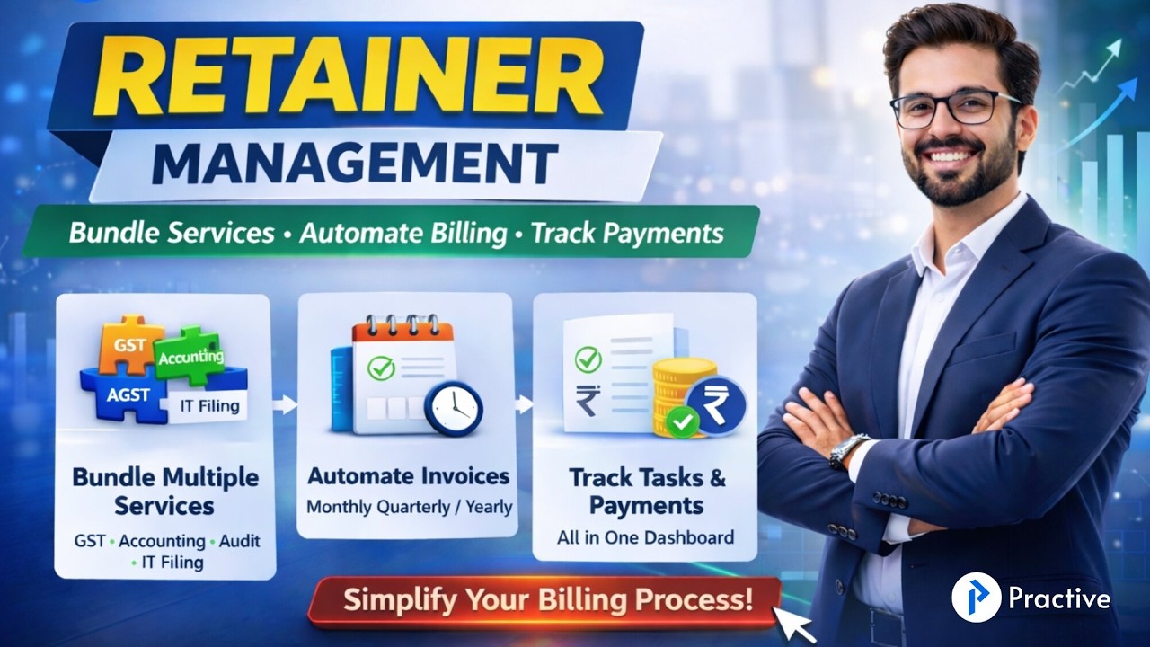 Retainer Management for CA Firms | How to Create & Use It in Practive