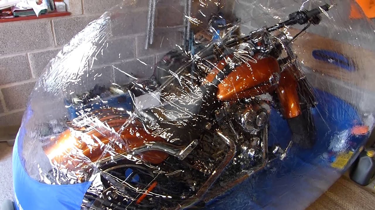 Harley Davidson FXSB Breakout 2014 UK Part Three Winter in a Bike Bubble by Carcoon