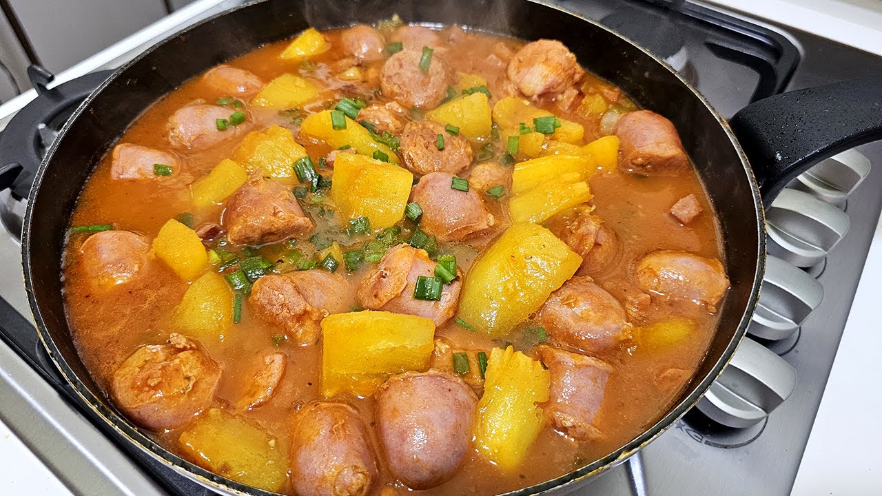 ESSA LINGUIÇA ATOLADA A MODA MINEIRA É PERFEITA!