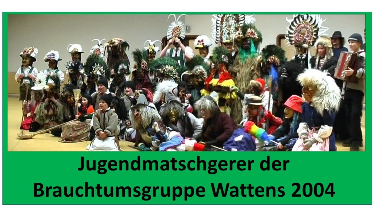 Jugendgruppe der Brauchtumsgruppe Wattens 2004