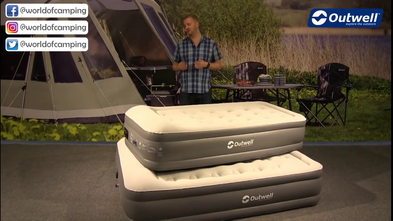 Outwell Superior Airbeds with Built in Pump
