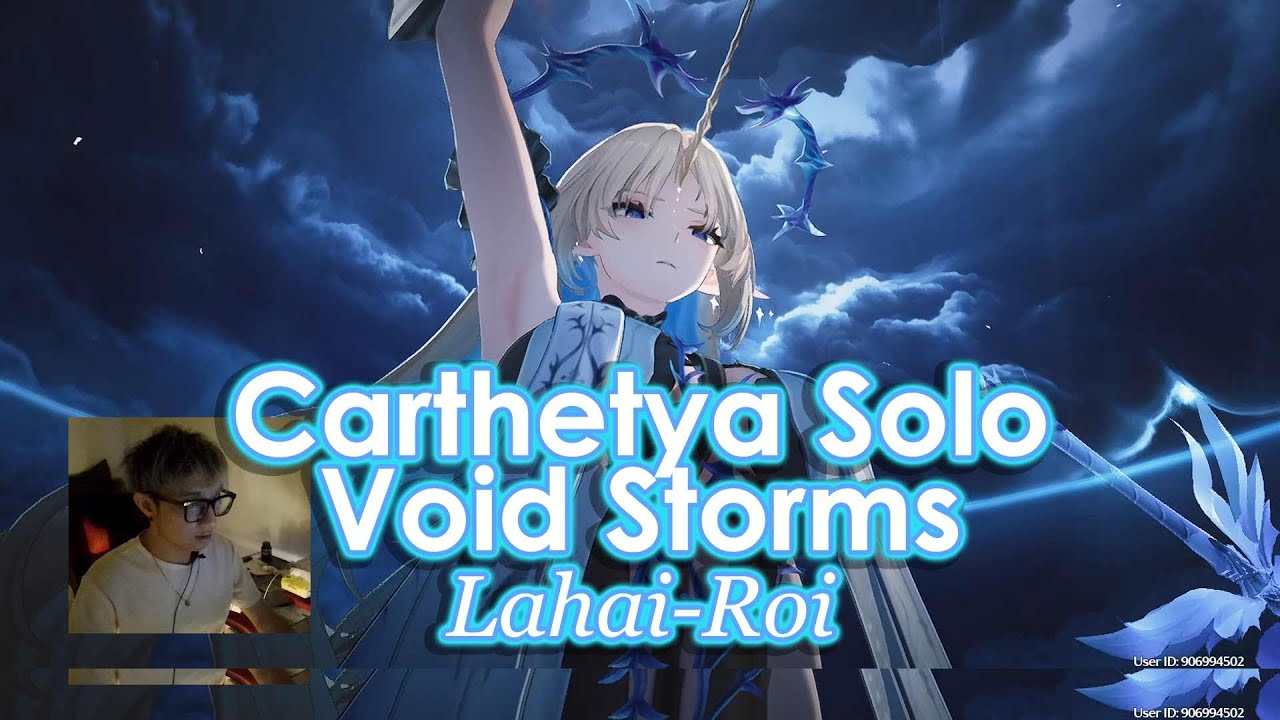 Cartethya Solo Void Storms in Lahai-Roi | Wuthering Waves | Co-Op Mode | 3 Void Storms