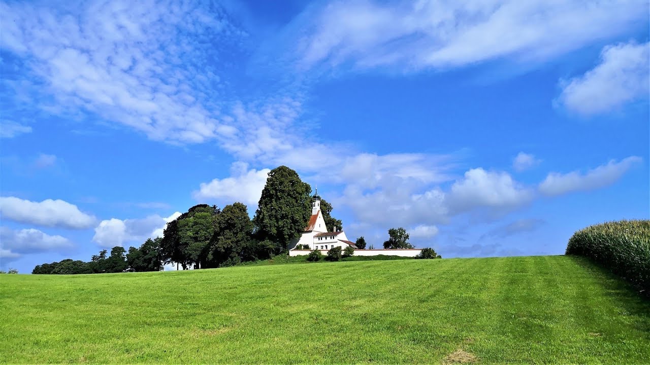Wandern Allgäu/Oberschwaben - Rundweg Loretokapelle  und Schloss Wolfegg(2018, 4k)