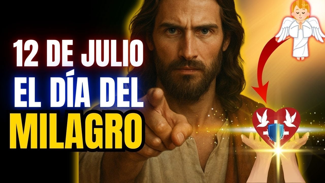 ⚠️ Dios Desató El Milagro Hoy, 12 de julio De 2025… Prepárate Ahora ✨