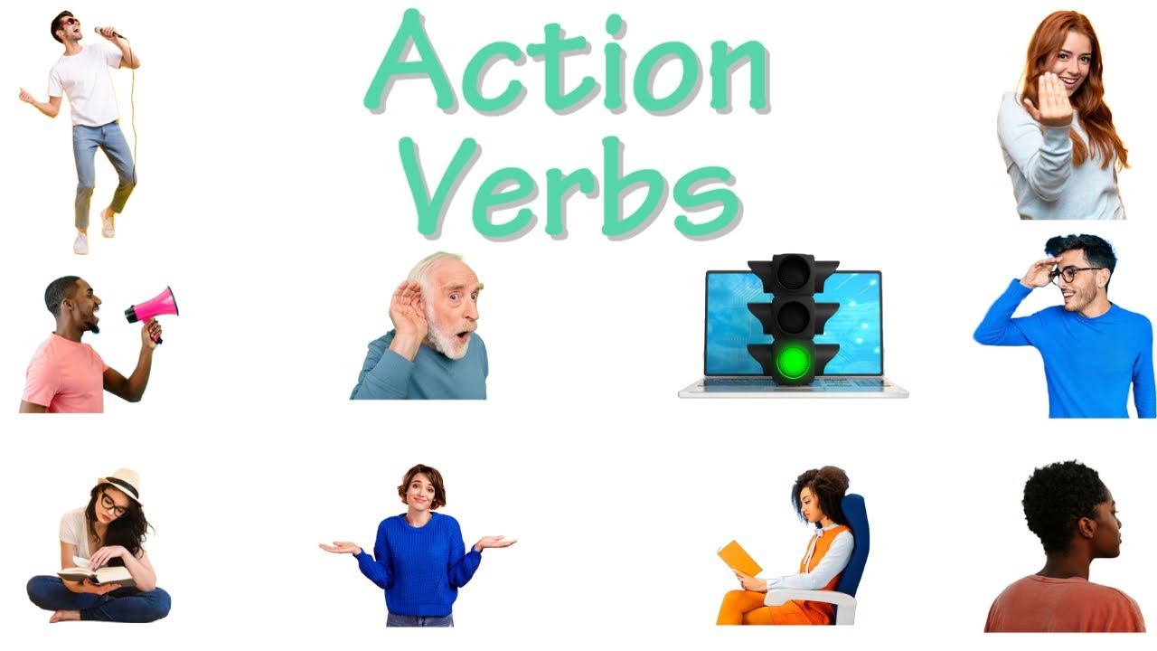 Learning English with Flashcards: Action Verbs