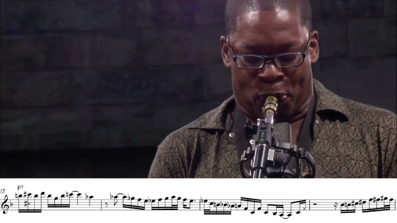 Ravi Coltrane's MONSTROUS blues solo