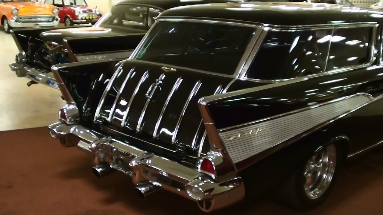 1957 Chevrolet Nomad Restomod Hot Rod 350 V8 700R4 Disc Brakes