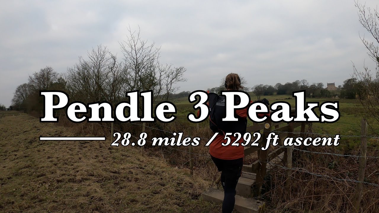 Pendle 3 Peaks - Pendle Hill, Weets Hill, Boulsworth Hill (Lad Law) - 4K