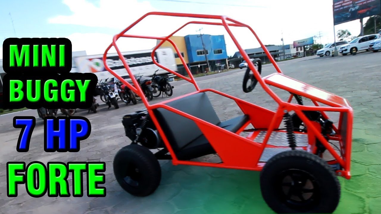 Fizemos um MINI BUGGY  7HP muito FORTE !