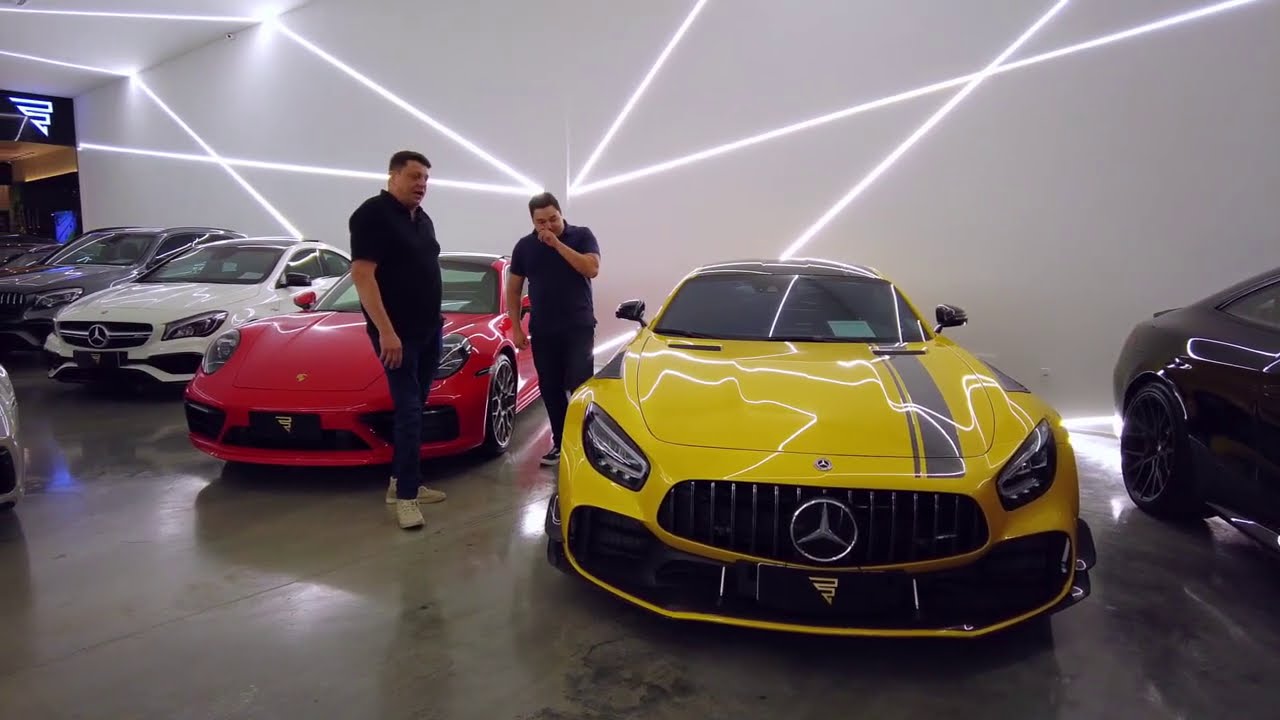 AMG GT R PRO DE 2.5 MILHÕES, VÁRIOS PORSCHES 911, LEVANTE, GLC 63 AMG E O ELÉTRICO DA AUDI