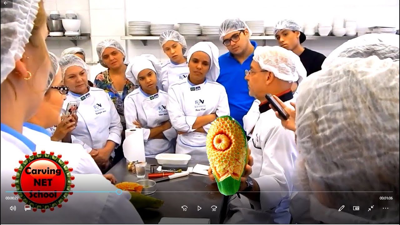 Nossas aulas, our classes, ukiran buah, نحت الفاكهة, 水果雕刻, tallado de frutas
