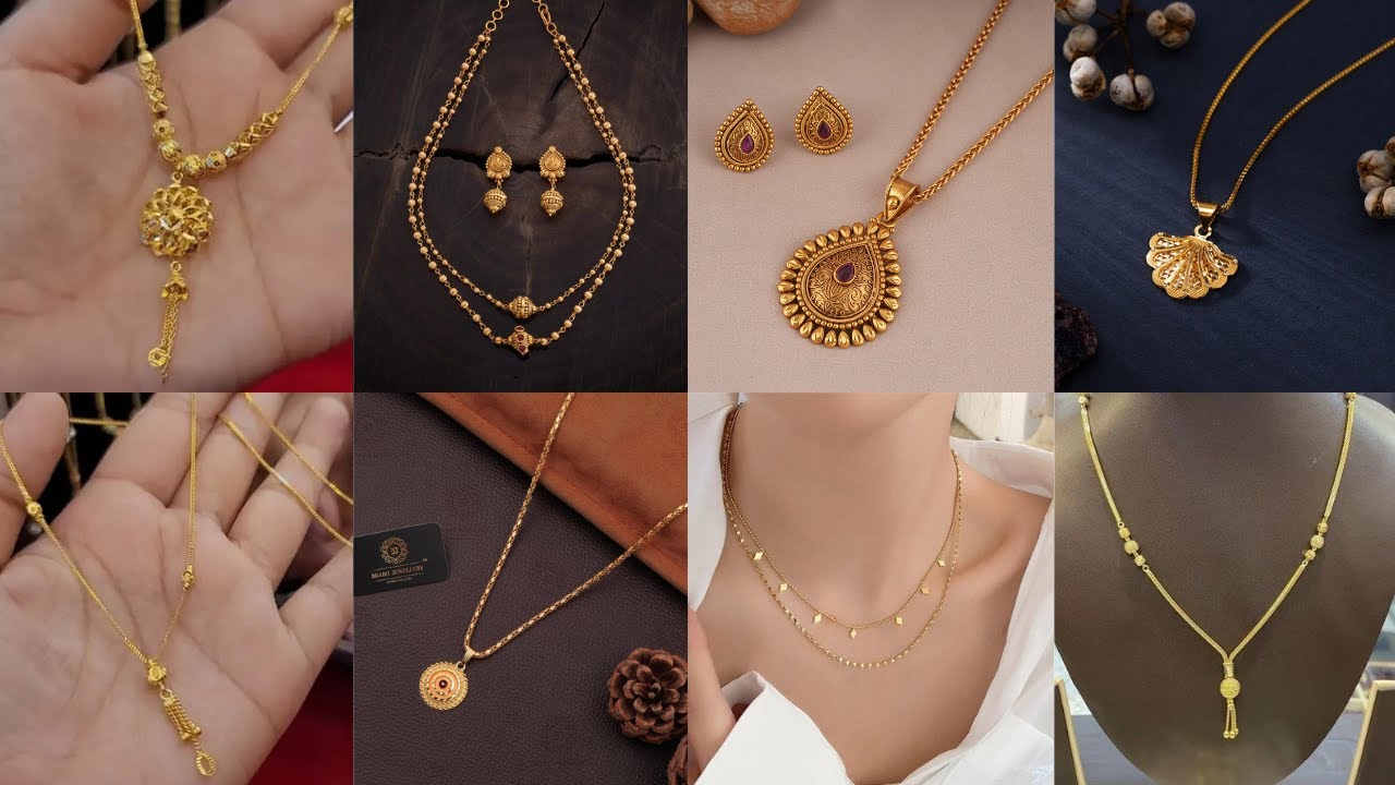 Latest Daily Wear Gold Jewellery Designs 2026 | Simple, Elegant & Lightweight Necklace Collection