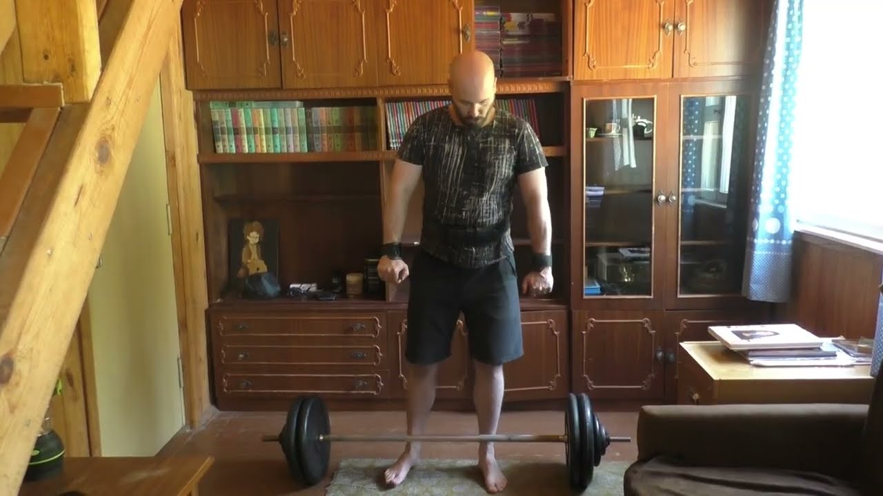 Тренировка со штангой 33