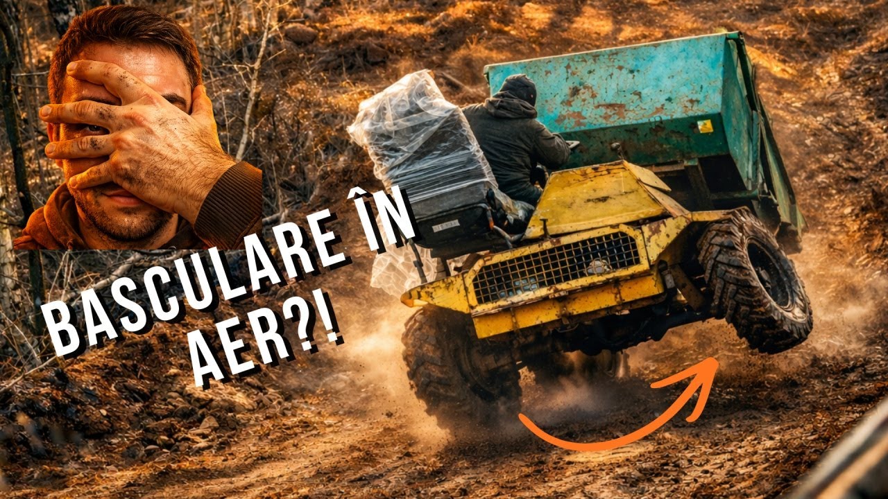 Mult  fum 💨 , basculare riscantă și momente tensionate pe șantier🙆🏼‍♂️