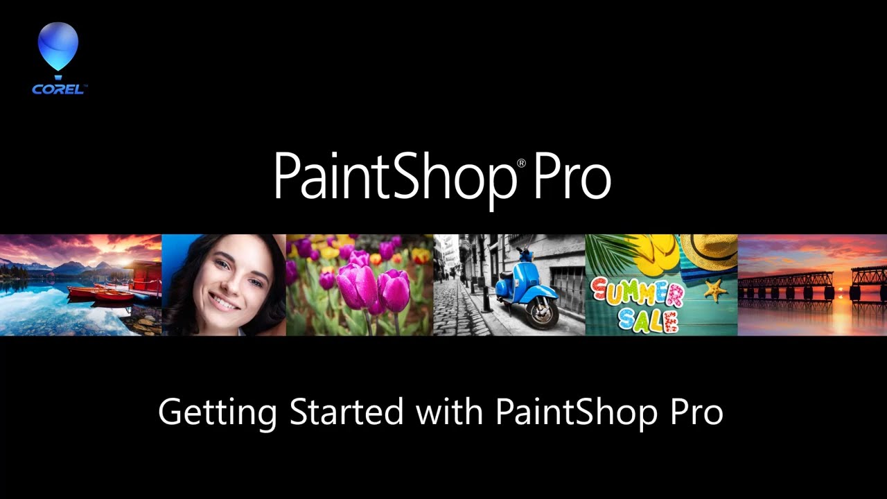 Getting started with PaintShop Pro