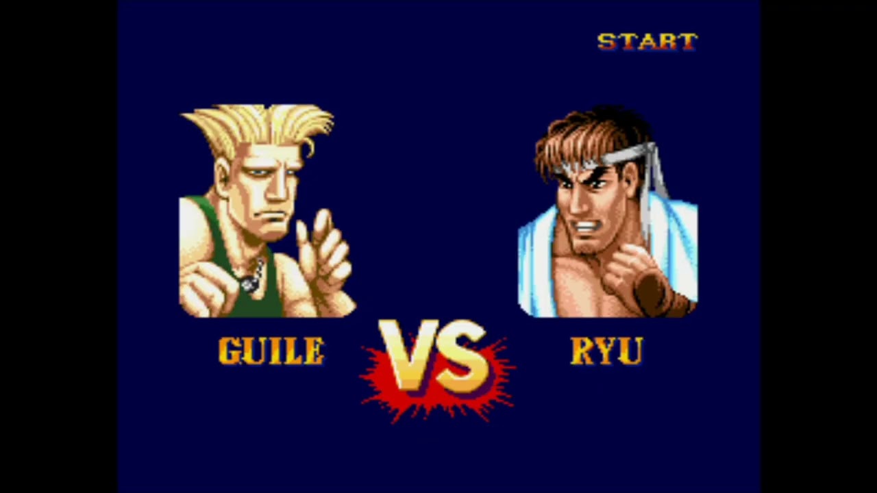 STREET FIGHTER II´ SPECIAL CHAMPION EDITION HYPER SEGA MEGA DRIVE GUILE