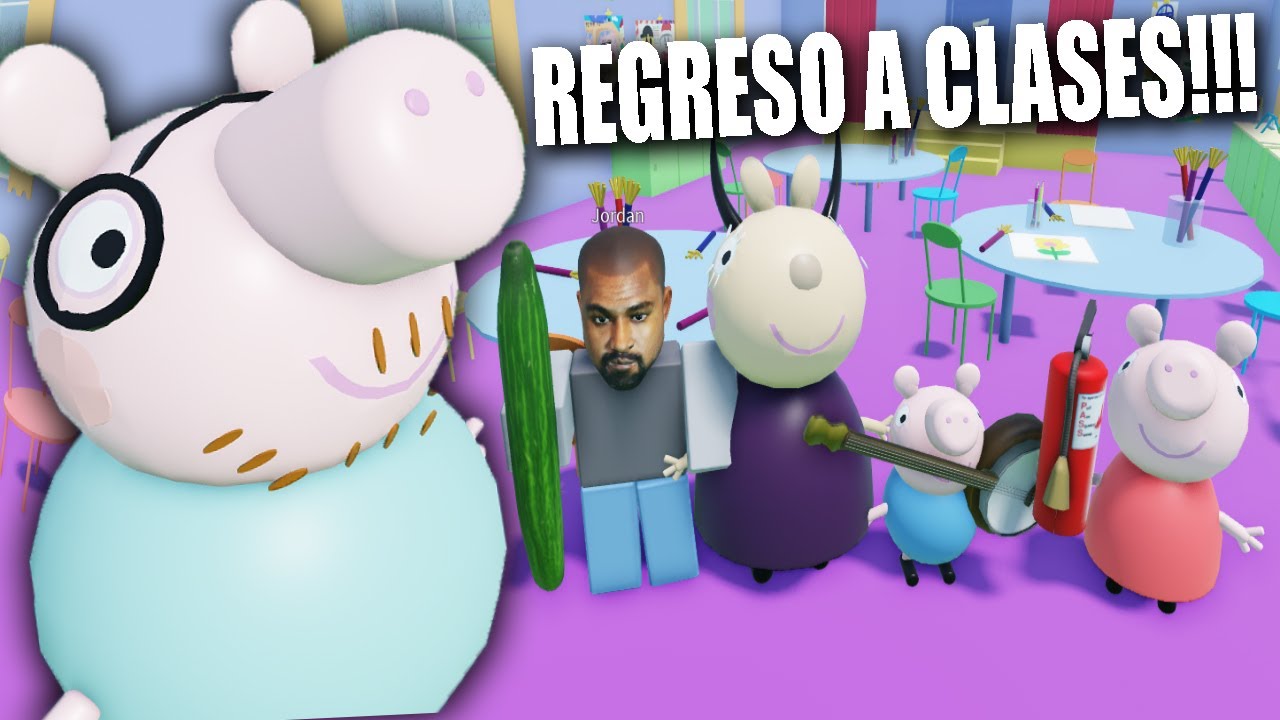PEPPA PIG REGRESO A CLASES! | Roblox | Roleplay