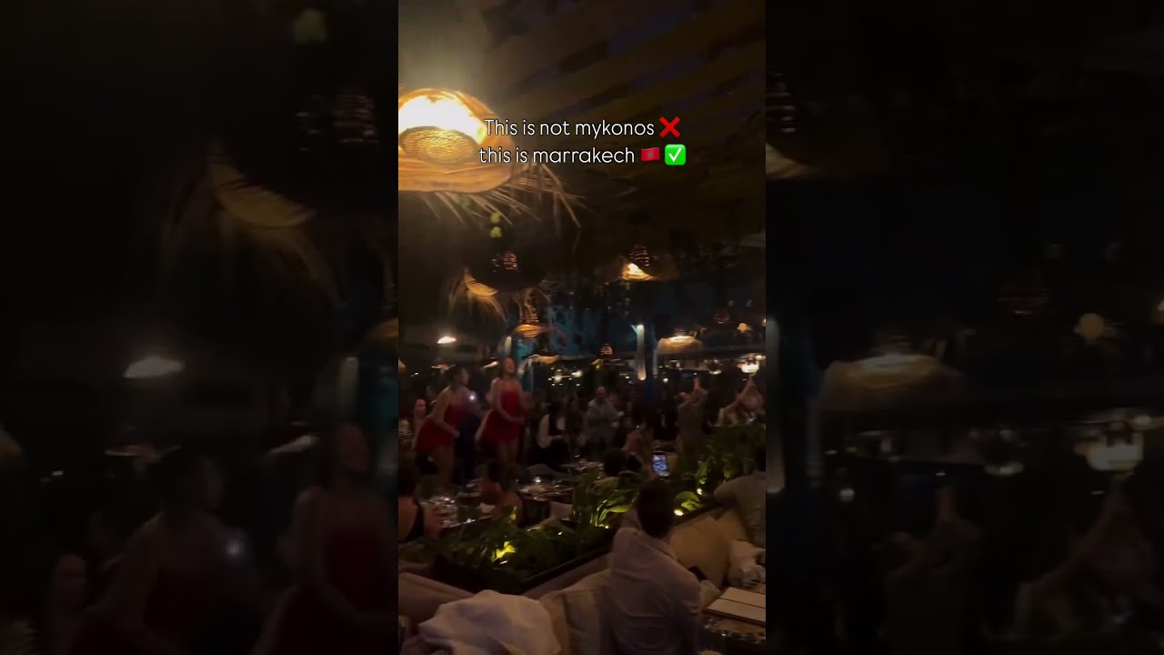 Marrakech Baby 🇲🇦 | Nightlife Vibes in the Red City 🌃💃🏻