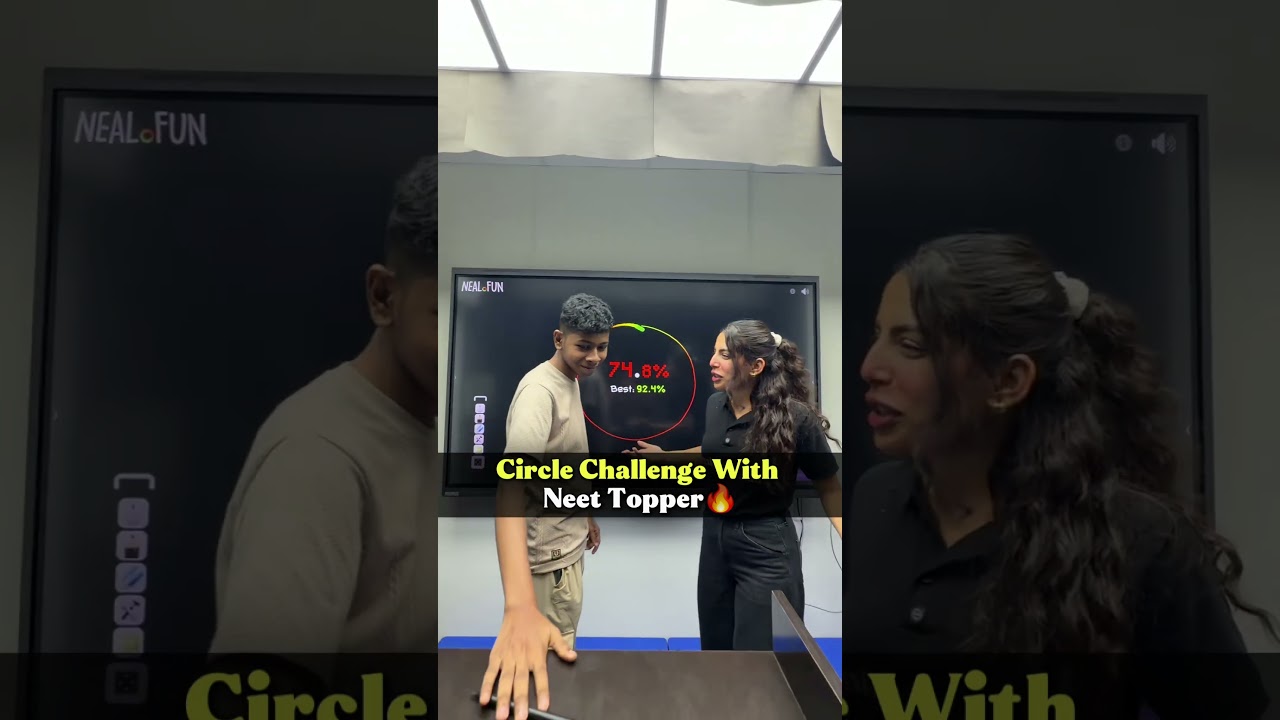 Circle Challenge With Neet Topper🔥#physicwallah #neet #pw_motivation #alakh_sir_motivation