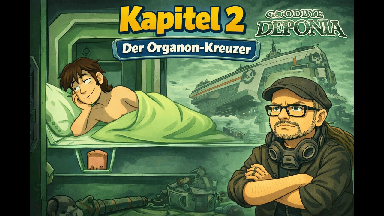 Goodbye Deponia - Kapitel 2: Der Organon-Kreuzer - Teil-Stream vom 28.02.26
