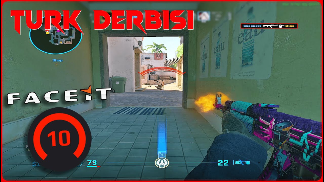 CS2 - Faceit 3600+ ELO'da T&uuml;rk Derbisi, Faceit PUG - De_Mirage - FACEİT GAMEPLAY!