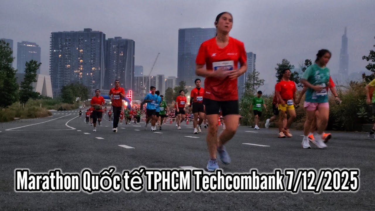 Marathon Techcombank 2025, giải nhất 15.000.000 🏃🏃🏃