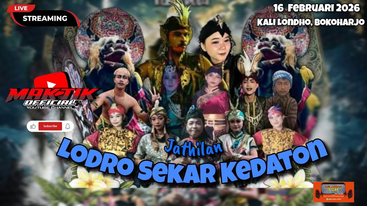 🔴 Live Jathilan Lodro Sekar Kedaton (Malam) #Live di Kali Londho, Bokoharjo, Sleman