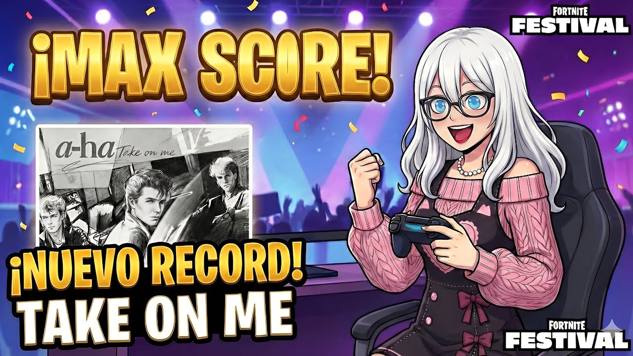 Take On Me 100% // A-Ha // Fortnite Festival 