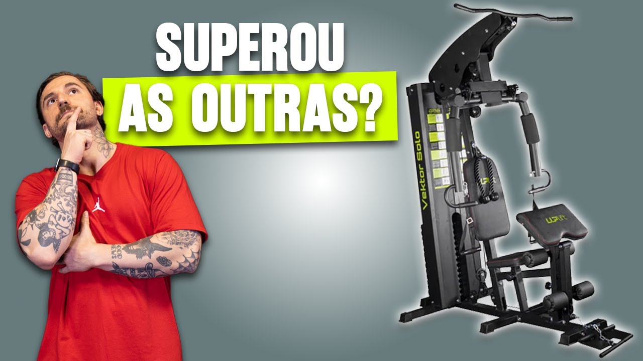 A ESTAÇÃO DE MUSCULAÇÃO QUE O MERCADO PRECISAVA | Vektor Solo 85kg Uplift