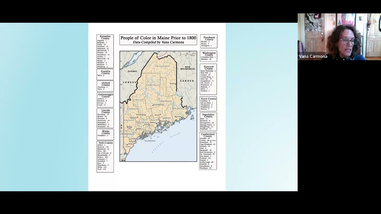 Enslavement in Maine with Speaker Vana Carmona