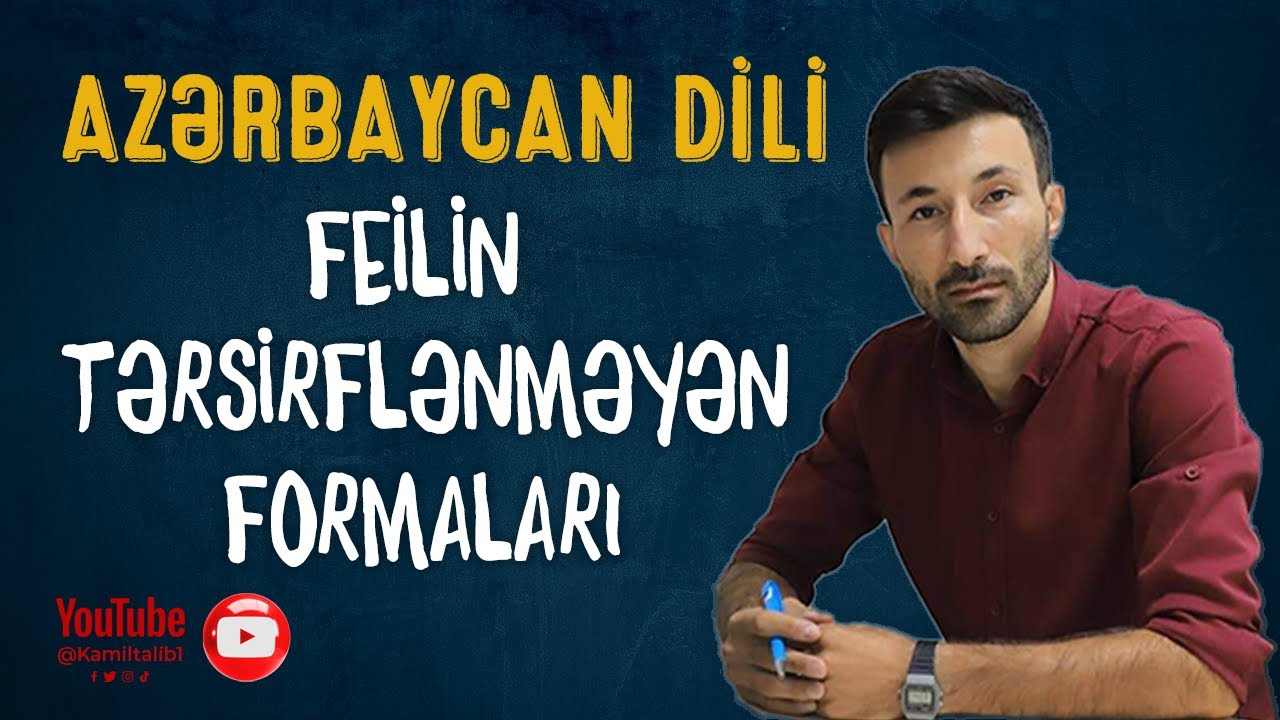 Azərbaycan dili Feil. Dərs 5. Feilin təsriflənməyən formaları. Məsdər. Feilin sifət.