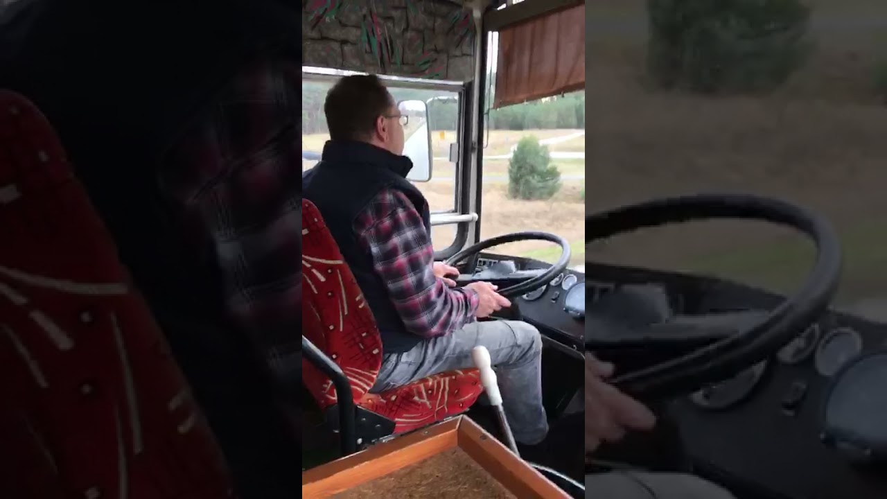 Kindheitstraum wird wahr. Selber Bus fahren . Ikarus 211